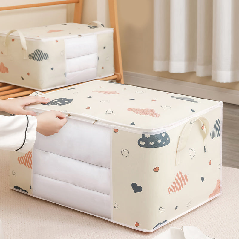 Wholesale See-through Quilt Clothes Storage Bag Waterproof and Moisture-proof in Bulk - PrettyKid