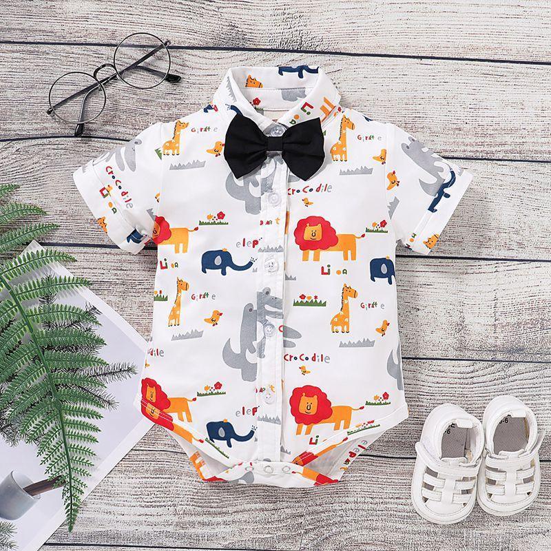 Animal Printed Shirt for Baby Boy - PrettyKid