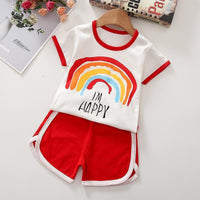 2-piece T-shirt & Shorts for Toddler Boy Wholesale Children's Clothing - PrettyKid