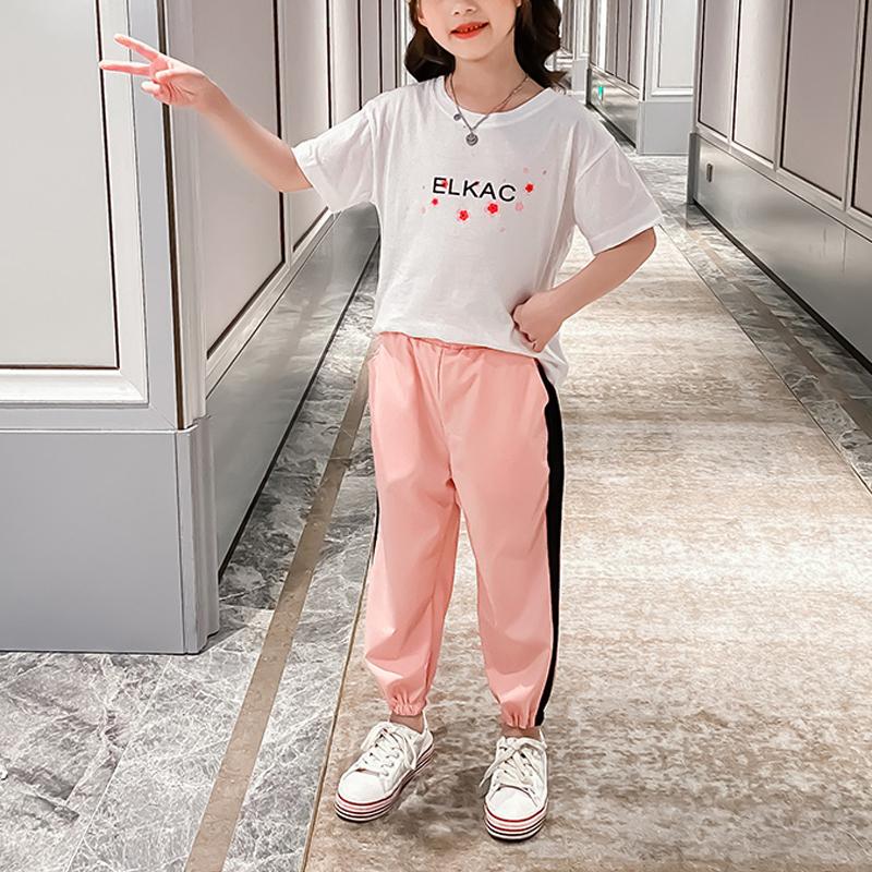 2-piece Floral T-shirt & Pants for Girl - PrettyKid