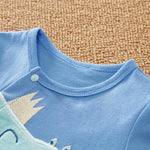 children clothing vendors Baby Horse Pattern Letter Print Bodysuit Wholesale Children's Clothing - PrettyKid