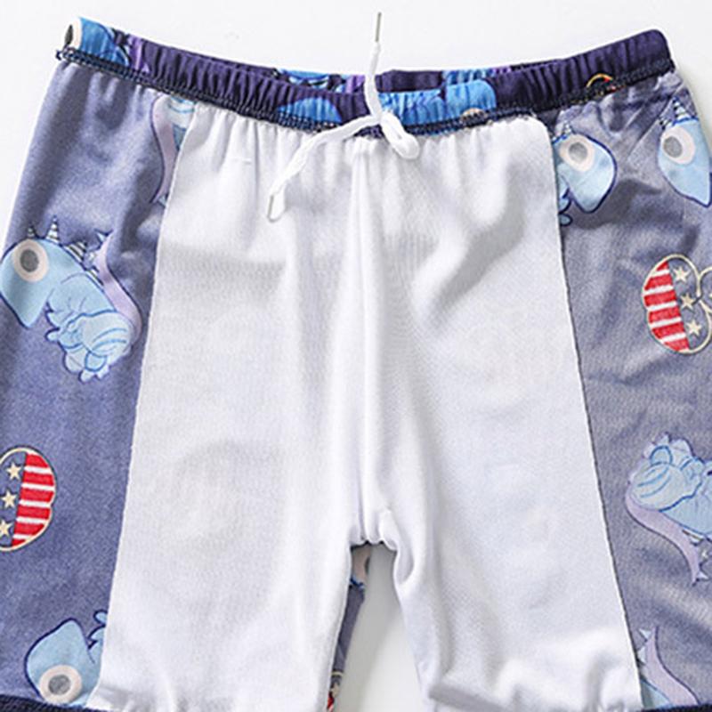 Toddler Boy Dinosaur T-shirt & Dinosaur Pattern Swimming Shorts & Swimming Cap Children's Clothing - PrettyKid