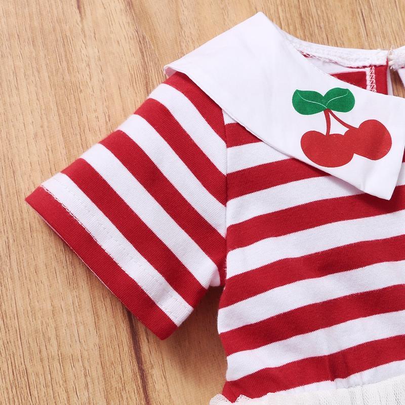 Striped Dress for Baby Girl - PrettyKid