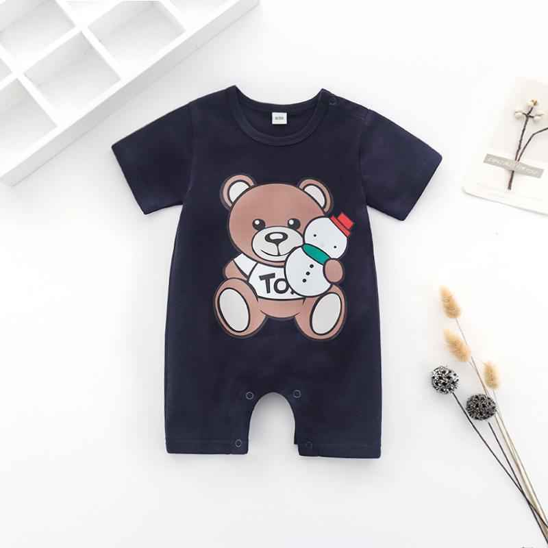 Bear Pattern Jumpsuit for Baby Children's clothing wholesale - PrettyKid