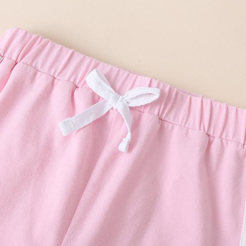 Toddler Girl Pink Unicorn Pattern Suit - PrettyKid