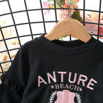 2-piece Sweatshirt & Plaid Skirt for Toddler Girl - PrettyKid