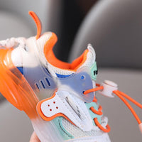 children's fashion clothing wholesale Toddler Boy Color-block Drawstring Front Sneakers Wholesale - PrettyKid