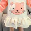 Cat Pattern Dress for Toddler Girl - PrettyKid