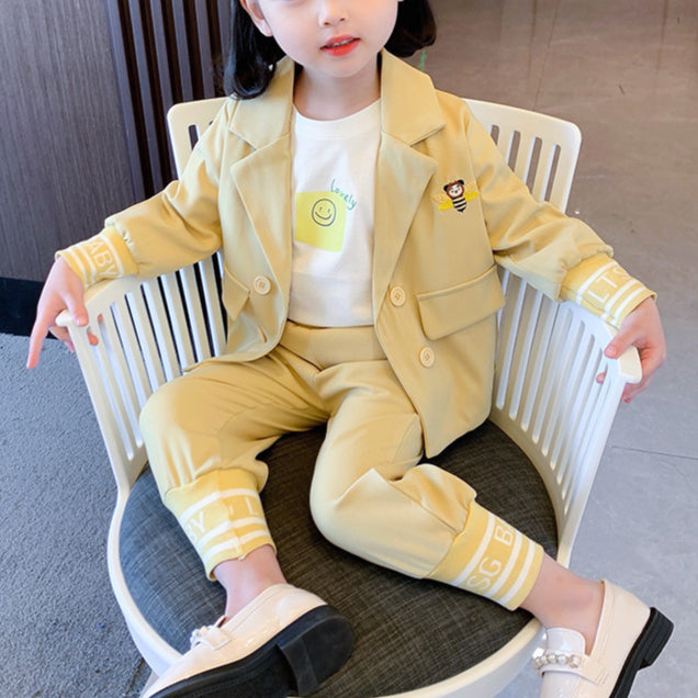 18months-6years Toddler Girl Sets Two-piece Suit Children's Clothing Trend - PrettyKid