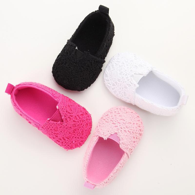 Set of Feet Lace Baby Shoes - PrettyKid