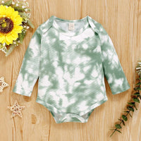 Fashion Long-sleeve Tie-dye Bodysuit Wholesale children's clothing - PrettyKid