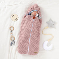 Baby Solid Zipper Design Sleeping Bag - PrettyKid