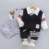 3-piece Vest & Shirt & Pants for Children Boy - PrettyKid