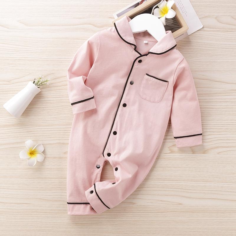 Solid Jumpsuit for Baby Girl - PrettyKid