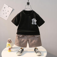 Grow Boy Loose T-shirt & Big Pocket Shorts - PrettyKid