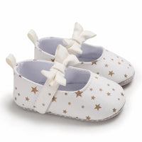 Velcro Bowknot Baby Shoes - PrettyKid