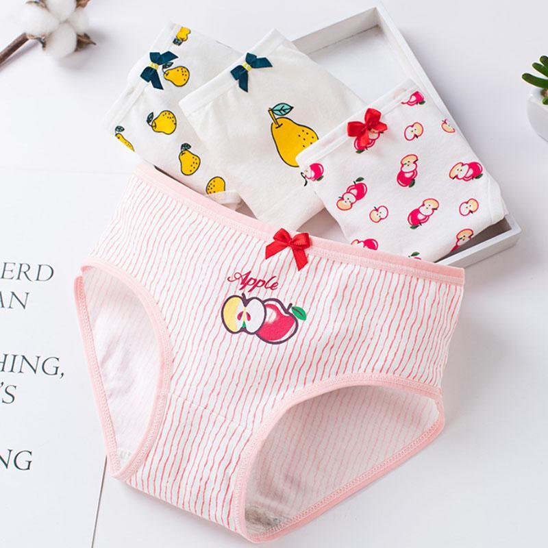 4-piece Cartoon Pattern Panties for Girl - PrettyKid