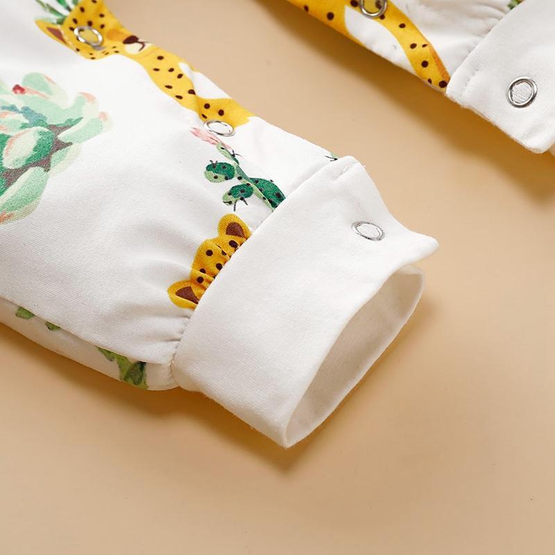 Cactus Printed Jumpsuit for Baby Boy - PrettyKid