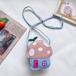 Mushroom House Coin Purse Shoulder Kindergarten Cartoon Bag Baby Wholesale Accessories - PrettyKid