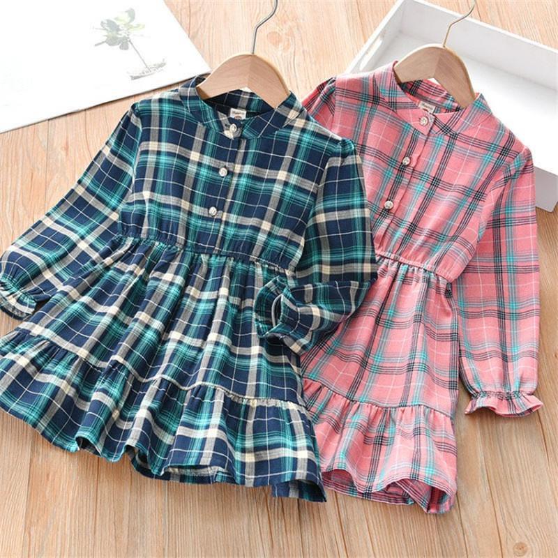 Plaid Dress for Girl Children's Clothing - PrettyKid