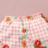 Grow Girl Cami Top & Floral Pattern Shorts & Bowknot Headband - PrettyKid
