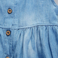 Fashion Cute Denim Dress - PrettyKid