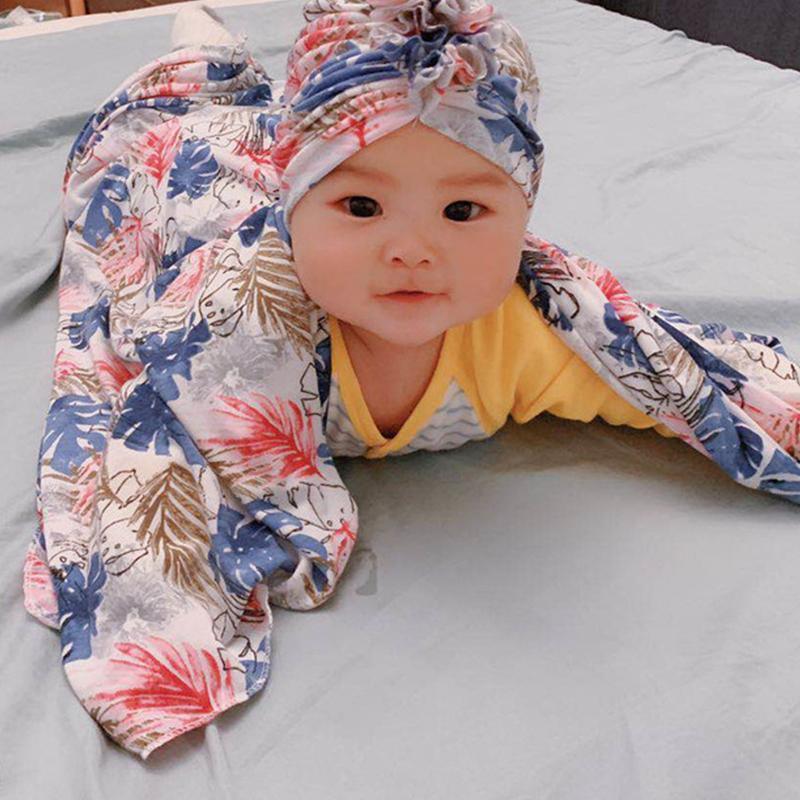 2-Piece Wrapping Towel and Hat Set - PrettyKid