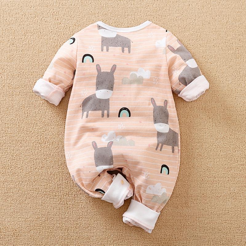 Little Donkey Jumpsuit for Baby Girl - PrettyKid