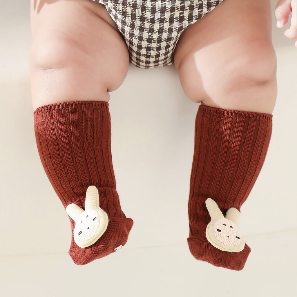 Wholesale Toddler 3D Cartoon Pictures Non-Slip Socks in Bulk - PrettyKid