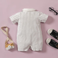 Baby Boy Gentleman Jumpsuit - PrettyKid