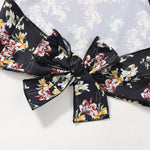 Toddler Girl Floral Halterneck Top & Shorts - PrettyKid