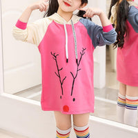 Color-block Hoodie for Girl - PrettyKid