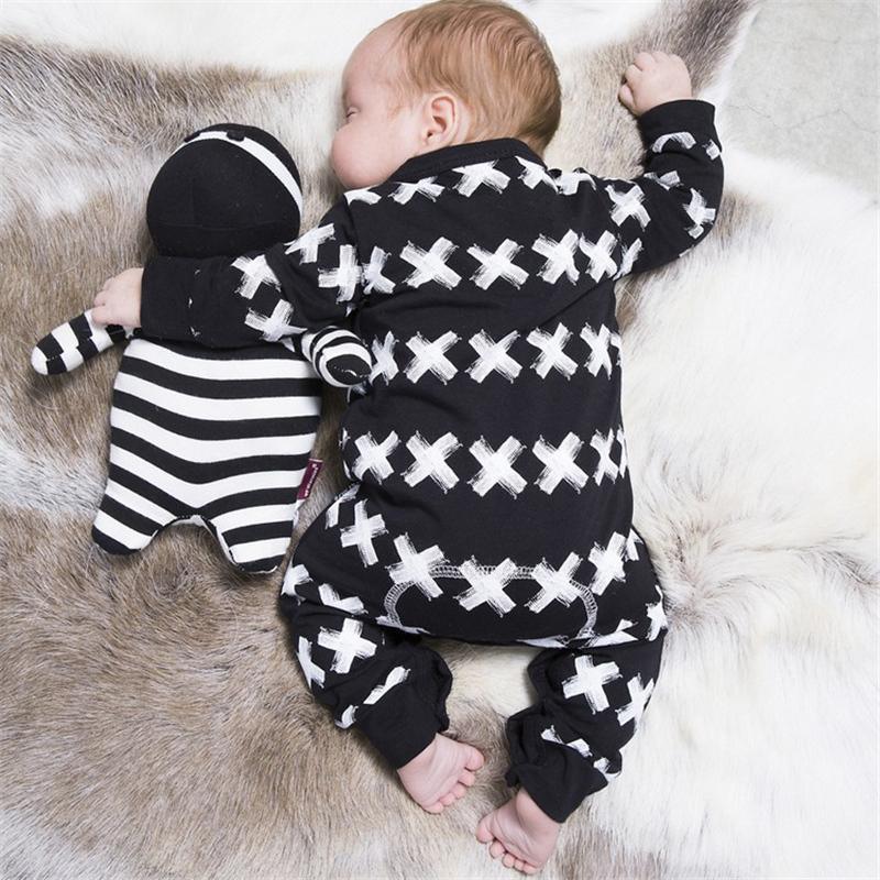 Geometric Pattern Jumpsuit for Baby Wholesale children's clothing - PrettyKid