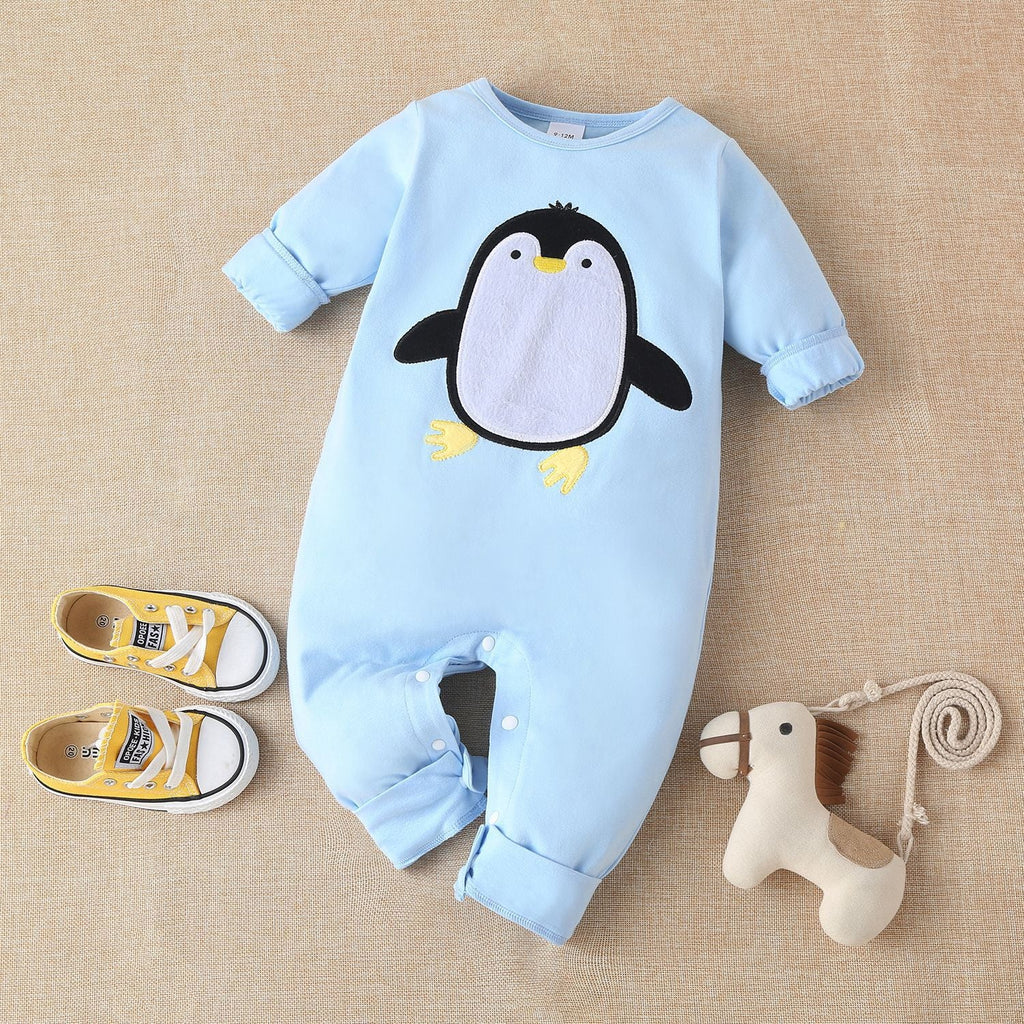0-18months Baby Onesies Infant Long Sleeve Trousers One Piece Romper Trendy Baby Clothes Wholesale - PrettyKid