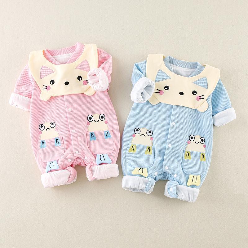 Cat Pattern Jumpsuit for Baby - PrettyKid