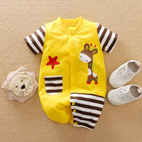 Animal Giraffe Pattern Bodysuit for Baby Wholesale children's clothing - PrettyKid