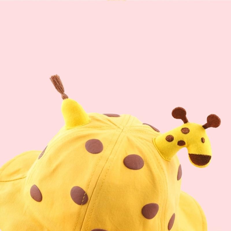 Children 3D Giraffe-shape Decor Hat - PrettyKid