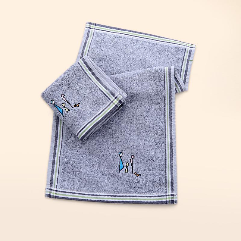 Baby Cute Cartoon Print Towel - PrettyKid