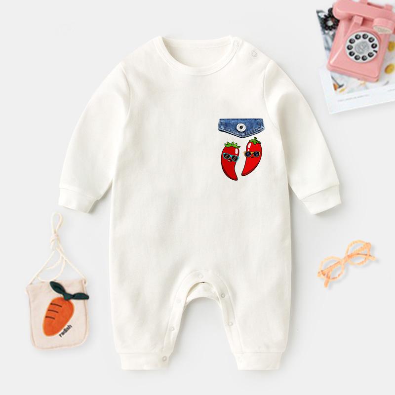 Chili Pattern Jumpsuit for Baby - PrettyKid