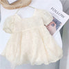 18months-6years Toddler Girl Dresses Girls Bow Princess Dress Baby Short-Sleeved 2022 Summer Dress - PrettyKid
