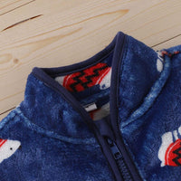 Fleece-lined Coat for Baby Boy - PrettyKid