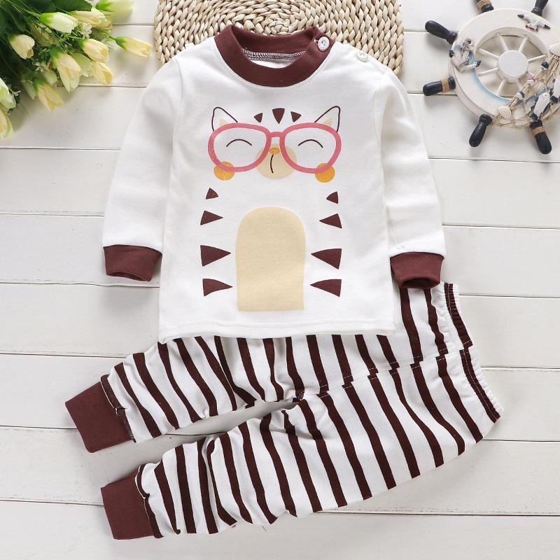 2-piece Cartoon Design Pajamas Sets for Children Boy - PrettyKid