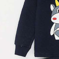 2-piece Cartoon Design Thick Pajamas Sets for Boy - PrettyKid