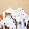 Animal Pattern Jumpsuit for Baby Boy - PrettyKid