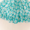 Toddler Girl Daisy Print Ruffle Trim Off-shoulder Slip Dress - PrettyKid