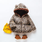 Leopard Puffer Jacket for Toddler Girl - PrettyKid