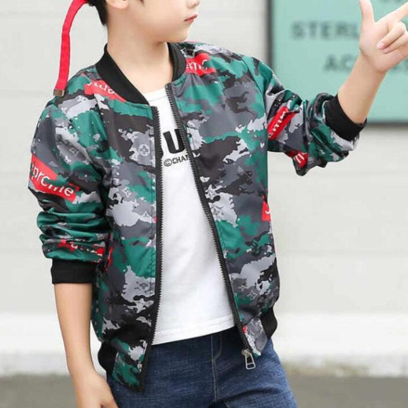Camouflage Pattern Jacket for Boy - PrettyKid