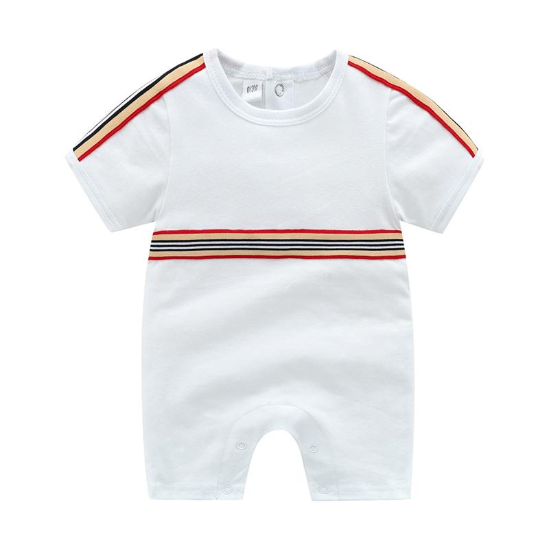 Short Sleeve Striped Bodysuit for Baby - PrettyKid