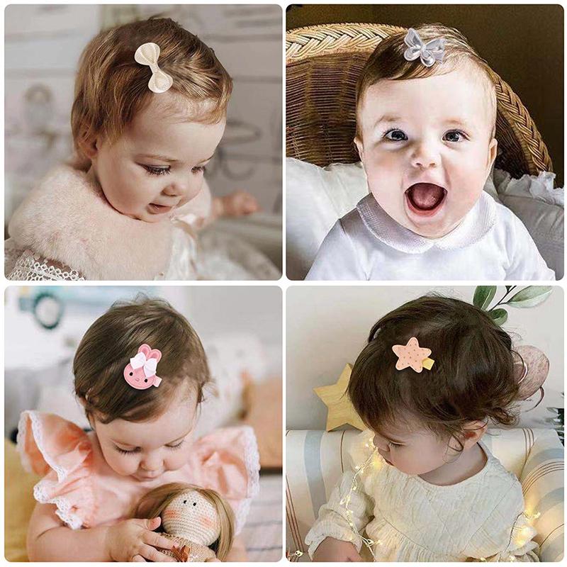 Baby Girl 2-piece Hair Clip Children's Clothing - PrettyKid