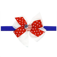 Independence Day Bow Headband - PrettyKid